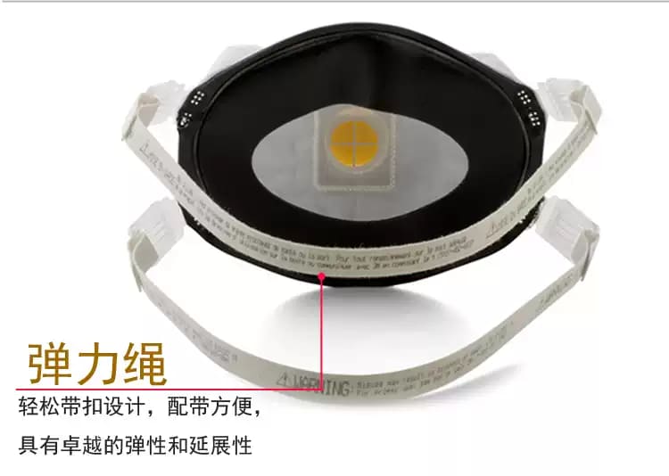 3M 8233 防颗粒物口罩 （头带式、美国NIOSH N100认证和中国KN100认证)